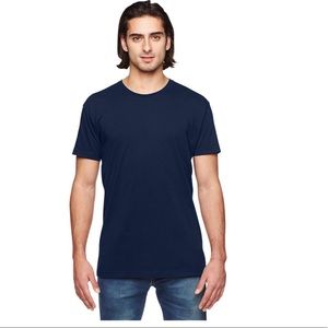 American Apparel power washed T-shirt navy size XS